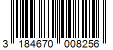 Barcode 3184670008256