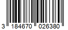Barcode 3184670026380