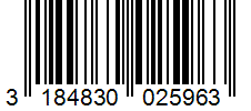 Barcode 3184830025963