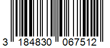 Barcode 3184830067512