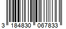 Barcode 3184830067833