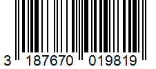 Barcode 3187670019819
