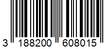 Barcode 3188200608015
