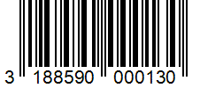 Barcode 3188590000130