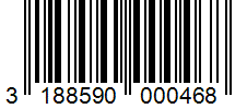 Barcode 3188590000468