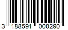Barcode 3188591000290