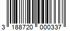 Barcode 3188720000337