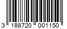 Barcode 3188720001150