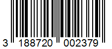 Barcode 3188720002379
