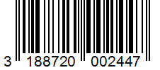 Barcode 3188720002447