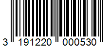 Barcode 3191220000530