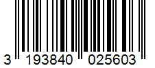 Barcode 3193840025603