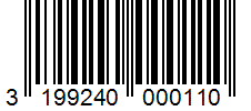 Barcode 3199240000110