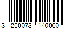 Barcode 3200073140000