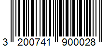 Barcode 3200741900028