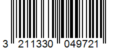Barcode 3211330049721