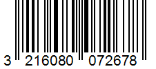 Barcode 3216080072678
