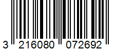 Barcode 3216080072692