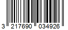 Barcode 3217690034926