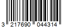 Barcode 3217690044314