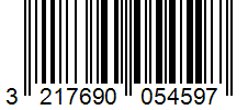 Barcode 3217690054597