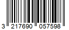 Barcode 3217690057598