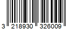 Barcode 3218930326009