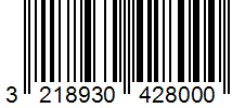 Barcode 3218930428000
