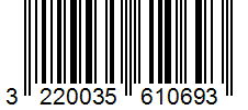 Barcode 3220035610693