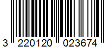 Barcode 3220120023674