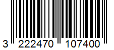 Barcode 3222470107400