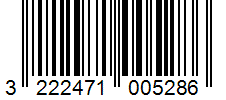 Barcode 3222471005286
