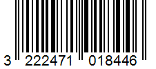 Barcode 3222471018446