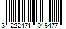 Barcode 3222471018477
