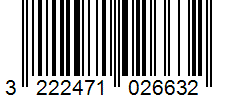 Barcode 3222471026632