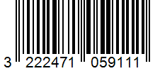 Barcode 3222471059111