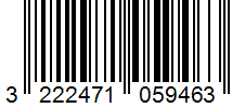 Barcode 3222471059463