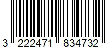 Barcode 3222471834732