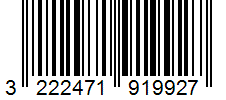 Barcode 3222471919927