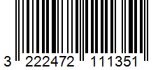 Barcode 3222472111351