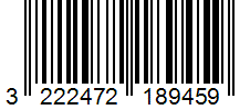 Barcode 3222472189459