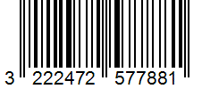 Barcode 3222472577881