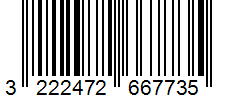 Barcode 3222472667735