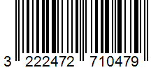 Barcode 3222472710479