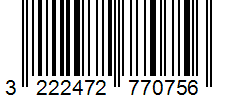 Barcode 3222472770756