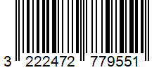 Barcode 3222472779551