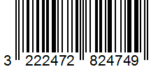 Barcode 3222472824749