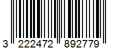 Barcode 3222472892779