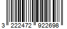 Barcode 3222472922698