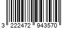 Barcode 3222472943570